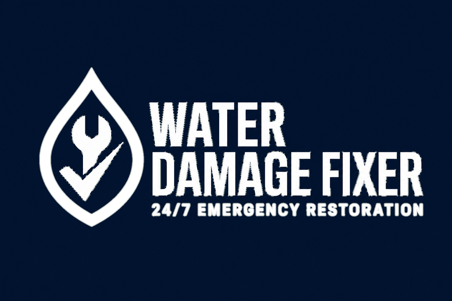 Water Damage Fixer Logo